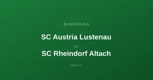 SC Austria Lustenau - SC Rheindorf Altach: Typy bukmacherskie