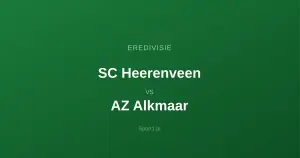 SC Heerenveen - AZ Alkmaar: Typy bukmacherskie