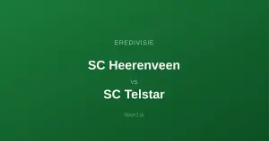 SC Heerenveen - SC Telstar: Typy bukmacherskie