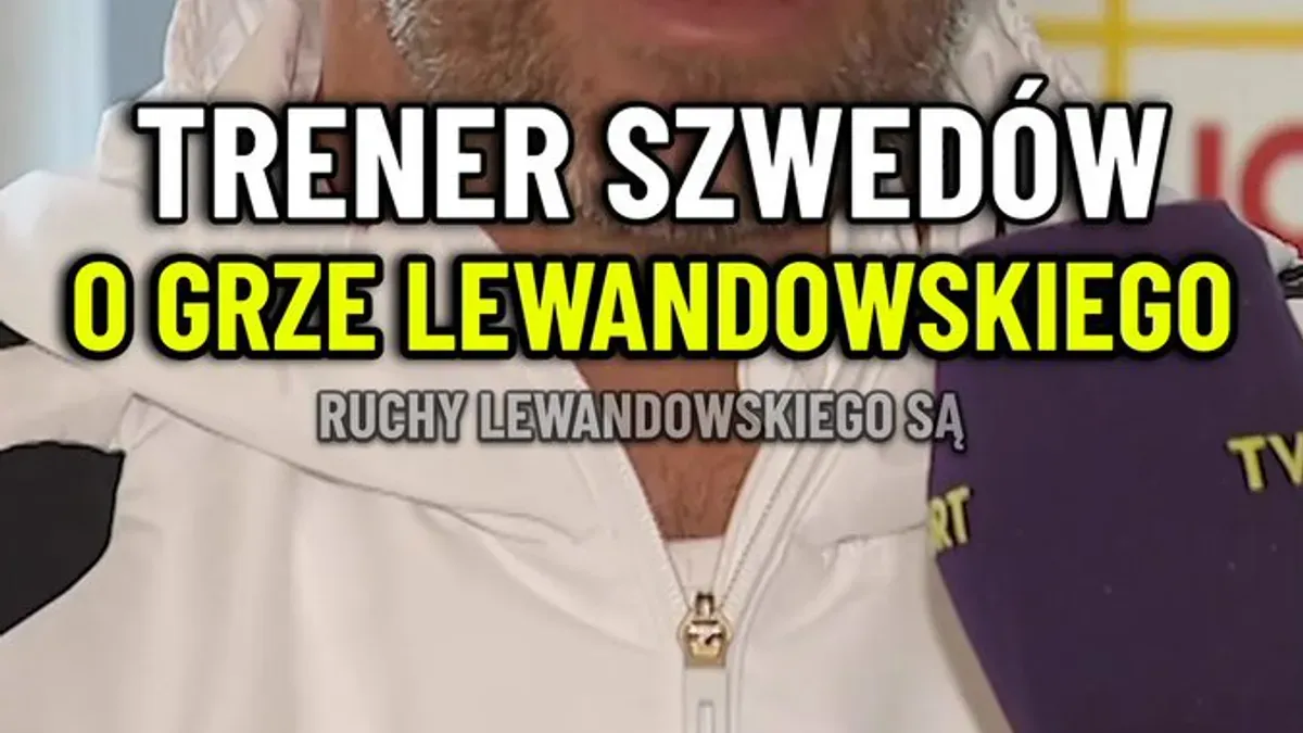 Selekcjoner reprezentacji Szwecji Graham Potter wciąż widzi w Robercie Lewandowskim wielkie zagrożenie. Cała