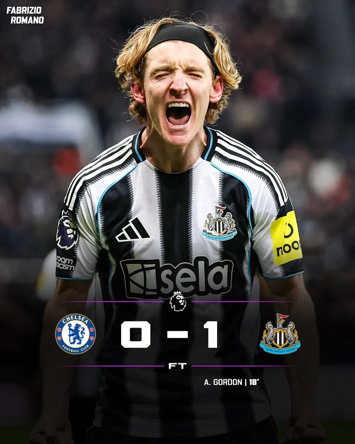 Sensacja na Stamford Bridge. Newcastle United wywozi punkty z Londynu
