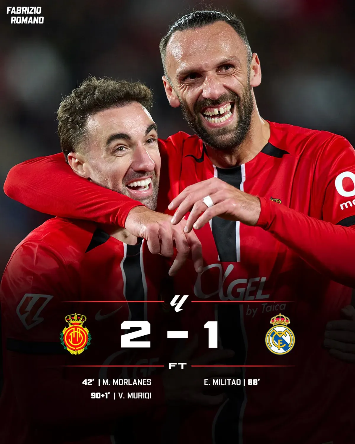 Sensacja w La Liga. Real Madryt traci punkty po zabójczym trafieniu w końcówce