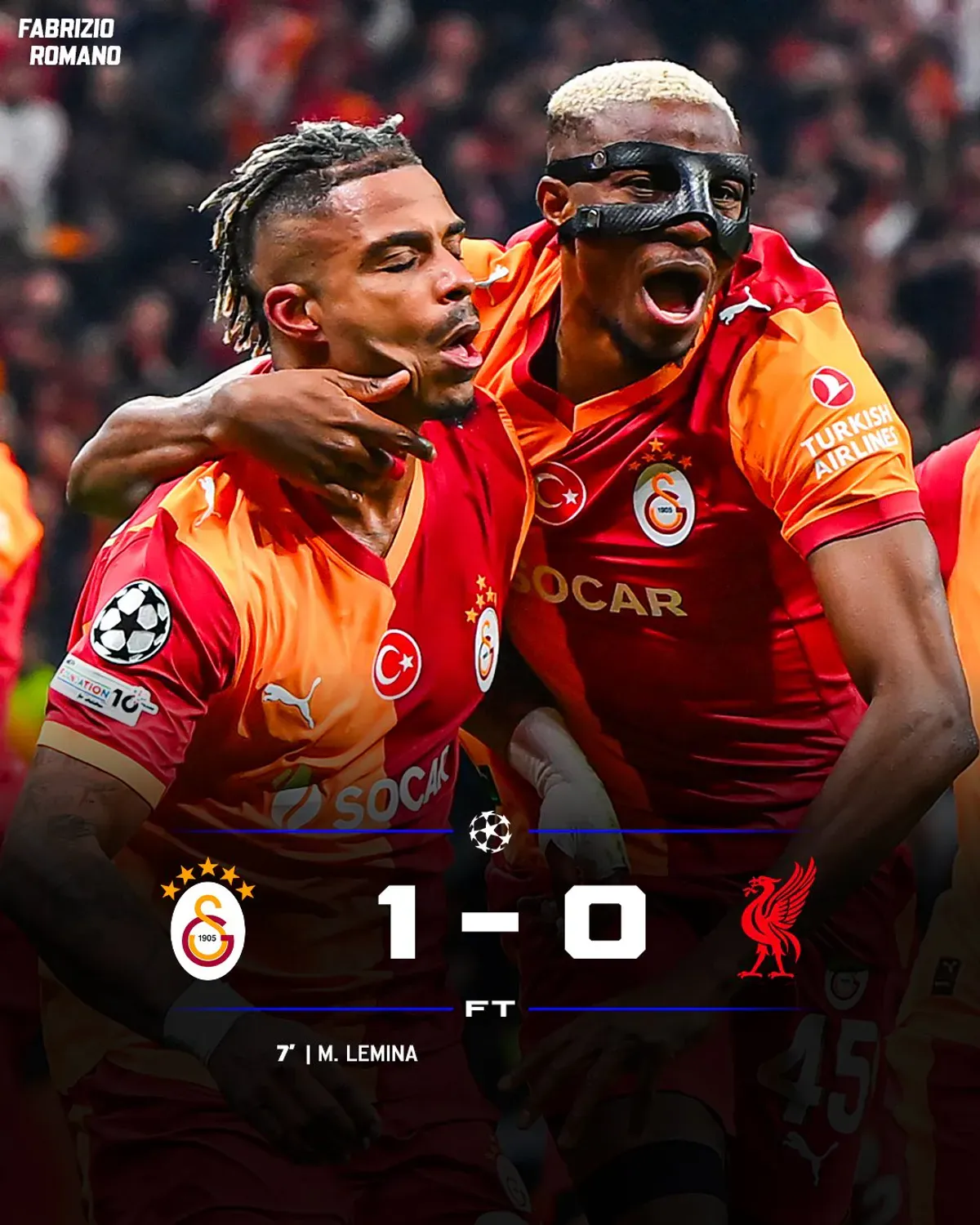 Sensacja w Stambule. Galatasaray ogrywa Liverpool w Lidze Mistrzów