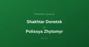 Shakhtar Donetsk - Polissya Zhytomyr: Typy bukmacherskie