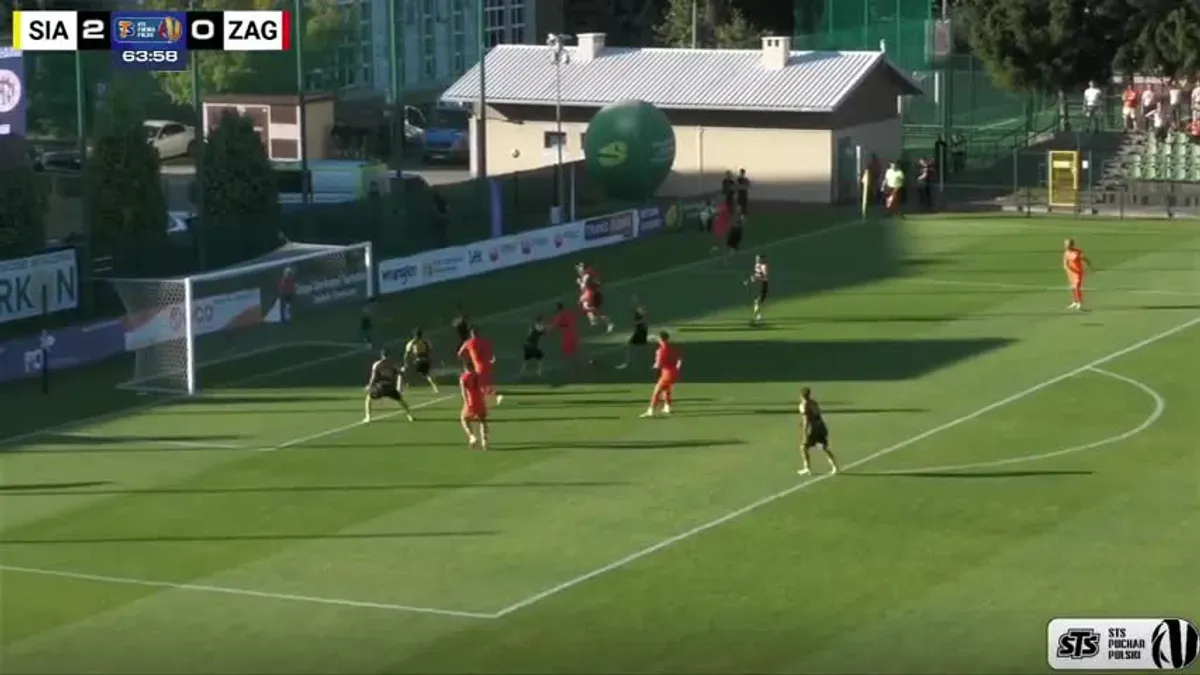 Siarka Tarnobrzeg 2-1 Zagłębie Lubin - Michalski