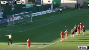Siarka Tarnobrzeg 3-2 Zagłębie Lubin - Woźniak