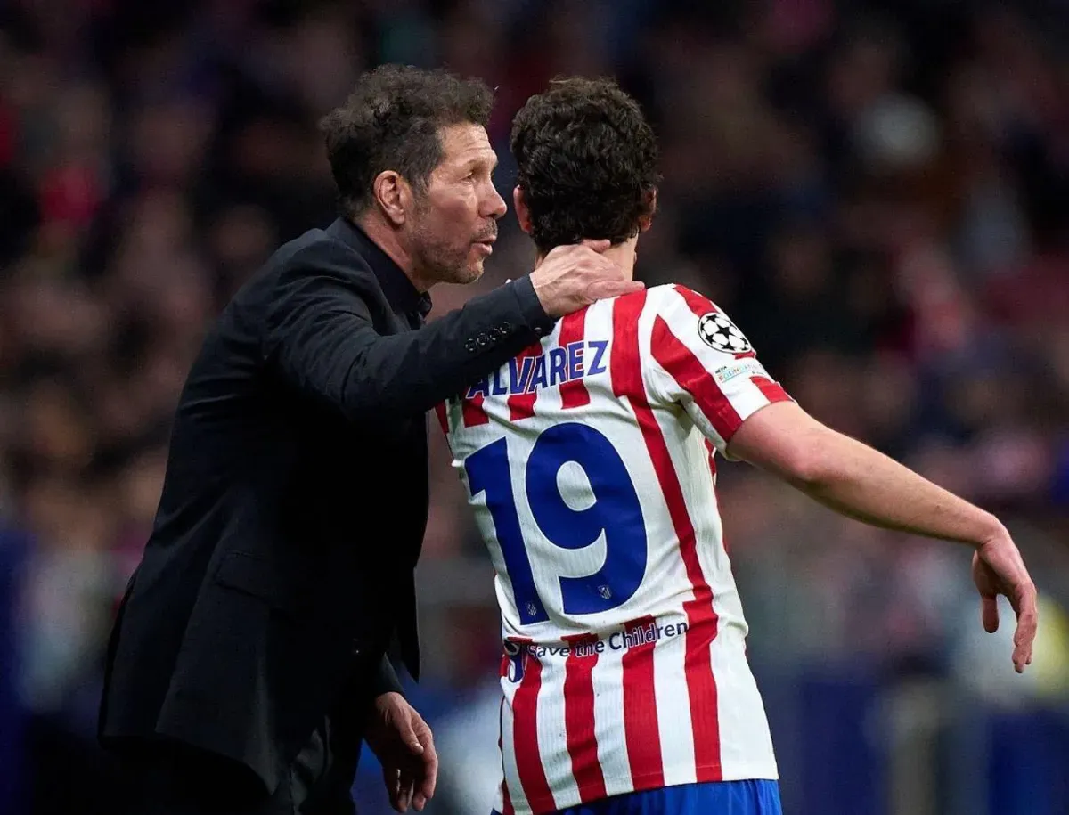 Simeone zabrał głos w sprawie Juliana Alvareza. Jasna deklaracja trenera Atletico