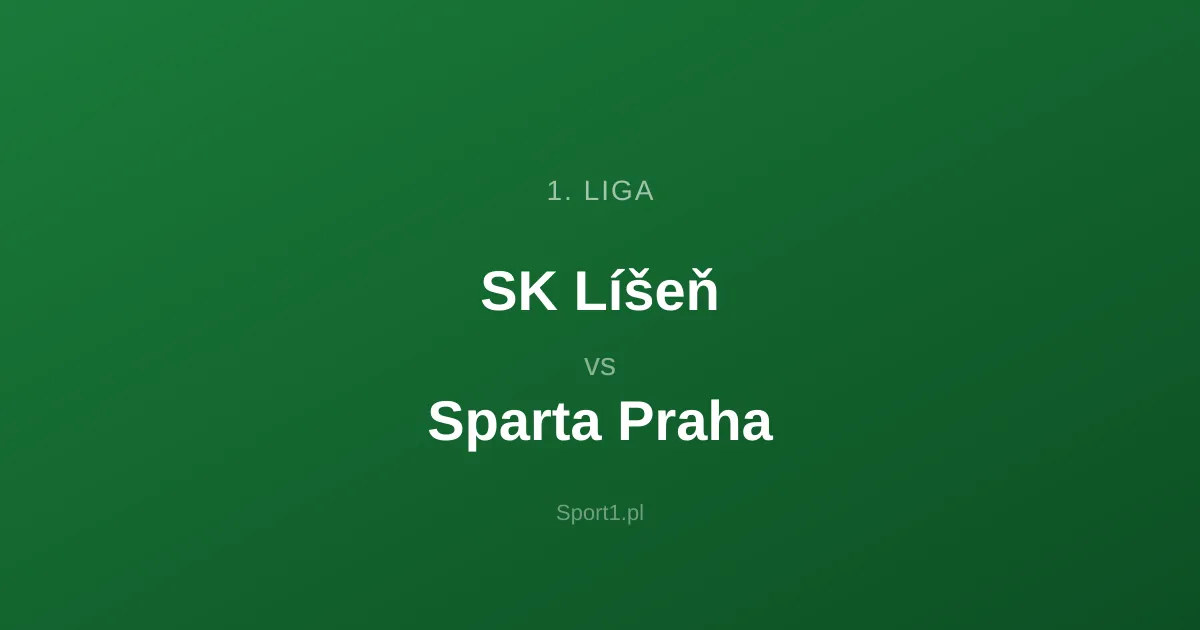 SK Líšeň - Sparta Praha: Typy bukmacherskie