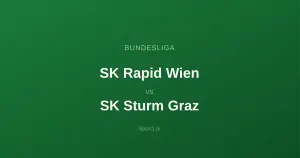 SK Rapid Wien - SK Sturm Graz: Typy bukmacherskie