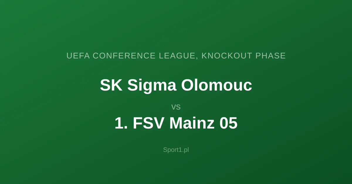 SK Sigma Olomouc - 1. FSV Mainz 05: Typy bukmacherskie