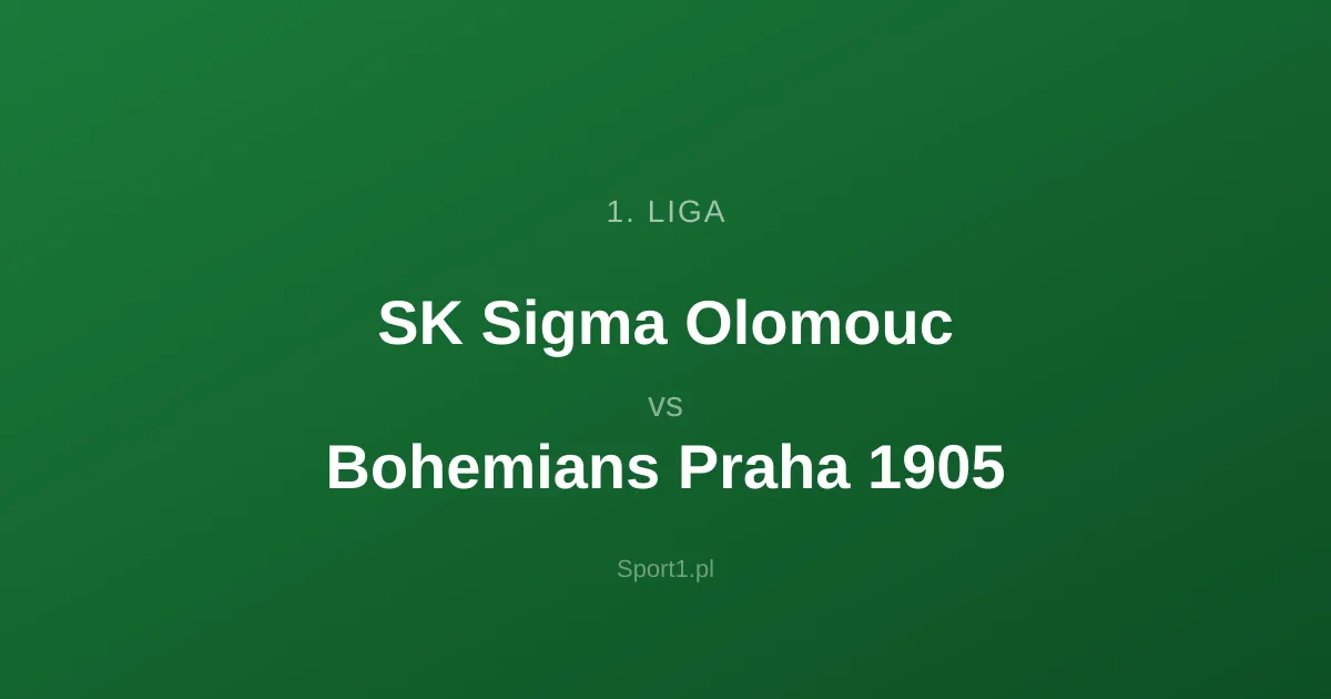SK Sigma Olomouc - Bohemians Praha 1905: Typy bukmacherskie