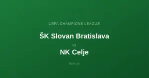 ŠK Slovan Bratislava - NK Celje: Typy bukmacherskie