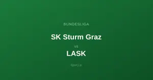 SK Sturm Graz - LASK: Typy bukmacherskie
