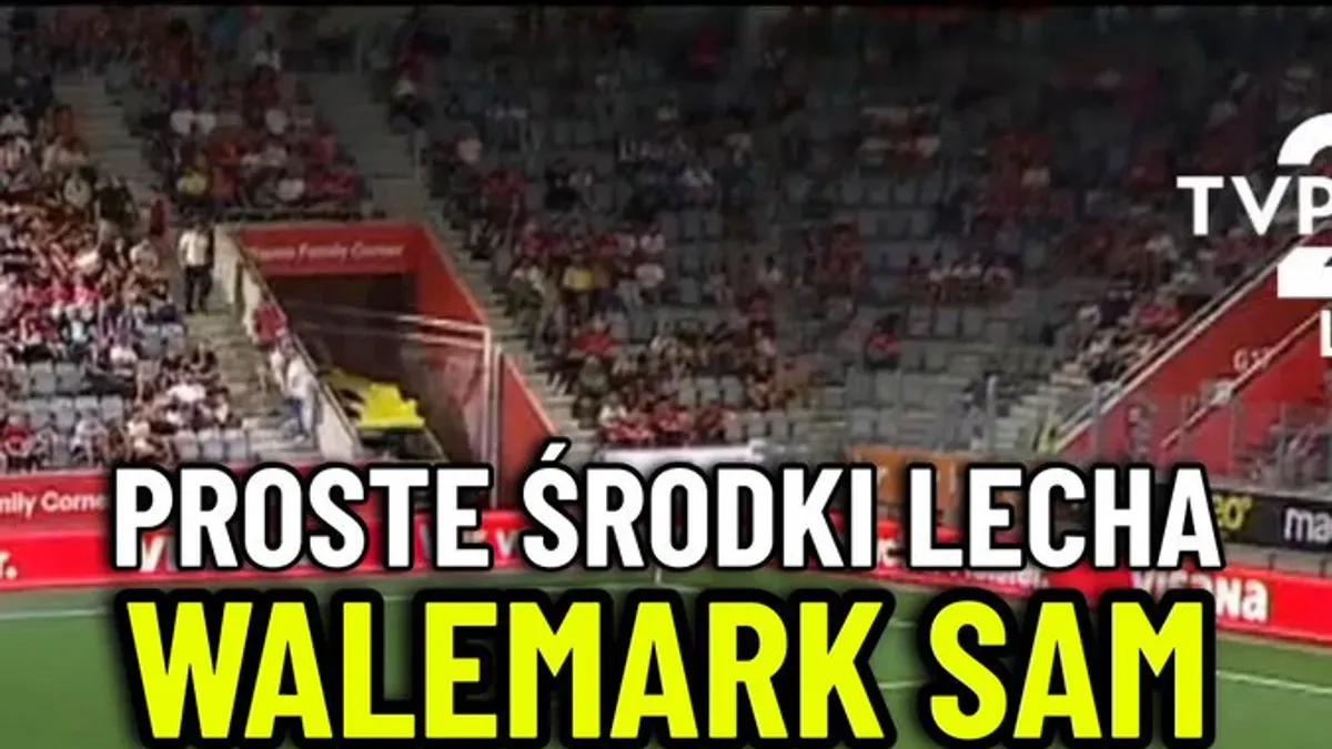 Skrót meczu Thun kontra Lech: Walemark w akcji