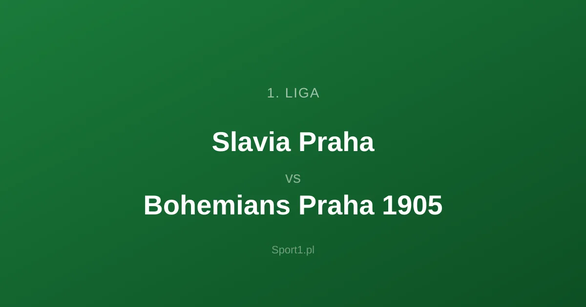 Slavia Praha - Bohemians Praha 1905: Typy bukmacherskie