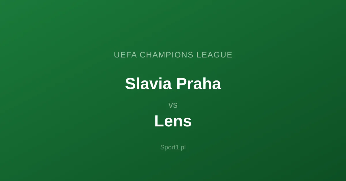 Slavia Praha - Lens: Typy bukmacherskie