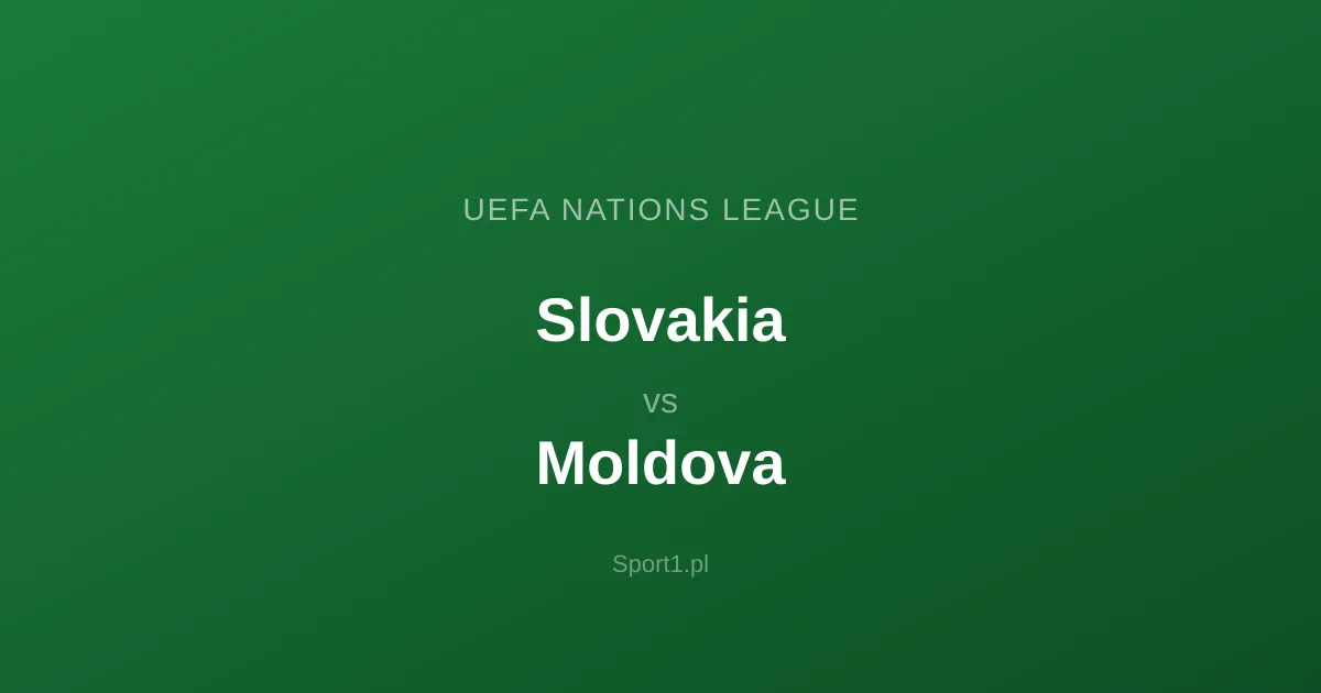 Slovakia - Moldova: Typy bukmacherskie