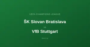ŠK Slovan Bratislava - VfB Stuttgart: Typy bukmacherskie