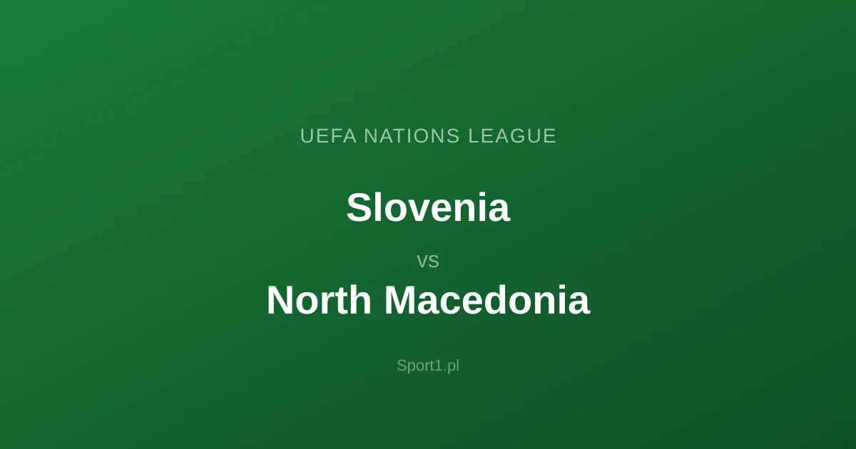 Slovenia - North Macedonia: Typy bukmacherskie