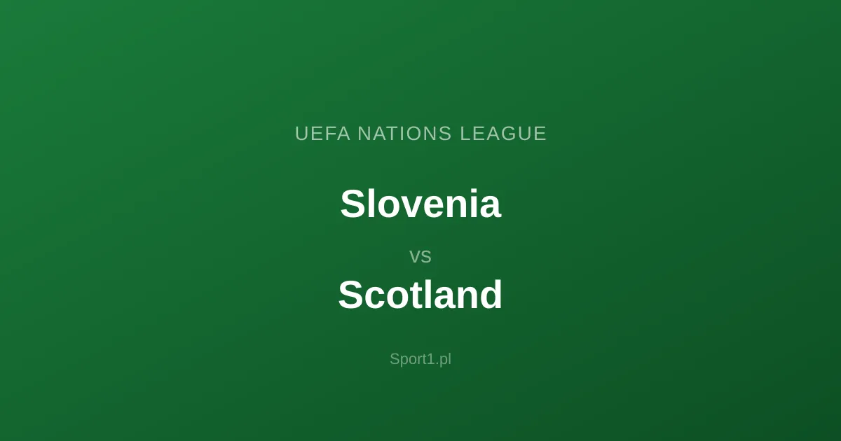 Slovenia - Scotland: Typy bukmacherskie