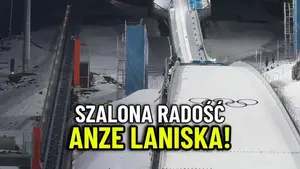 Słowenia prowadzi po pierwszej serii konkursu drużyn mieszanych Solidnym skokiem popisał się reprezentant Słowenii, Anze