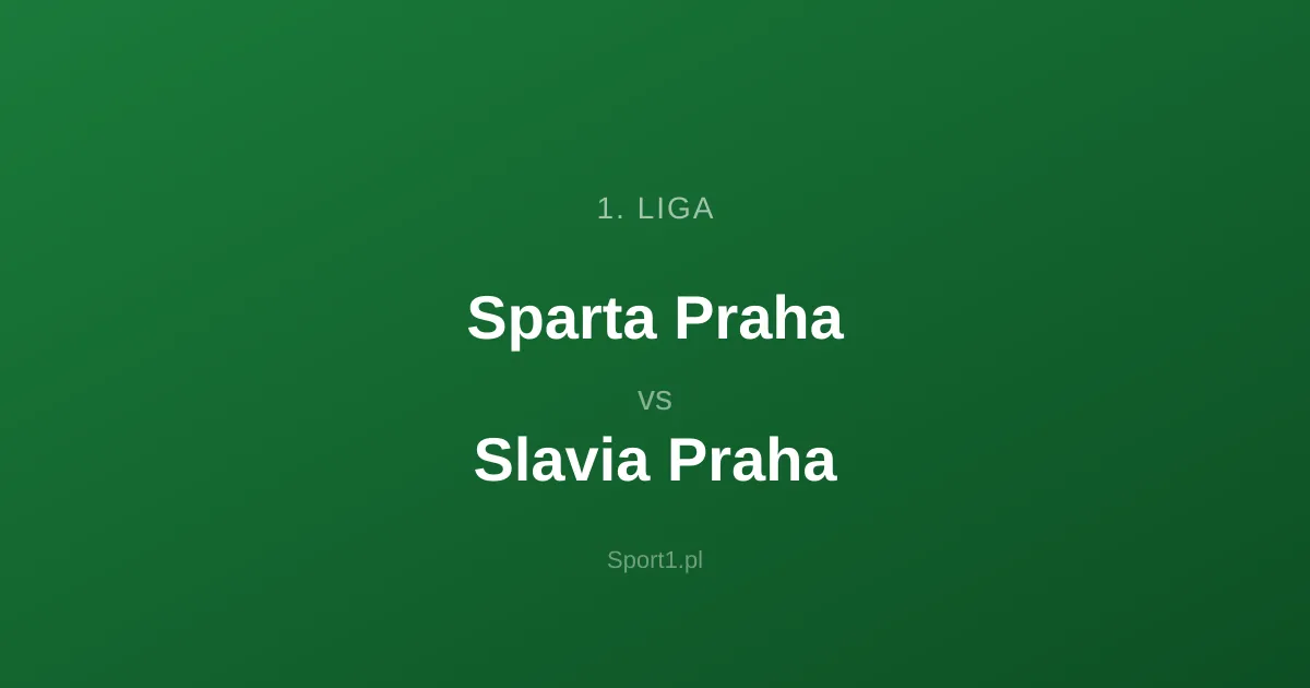 Sparta Praha - Slavia Praha: Typy bukmacherskie