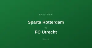 Sparta Rotterdam - FC Utrecht: Typy bukmacherskie