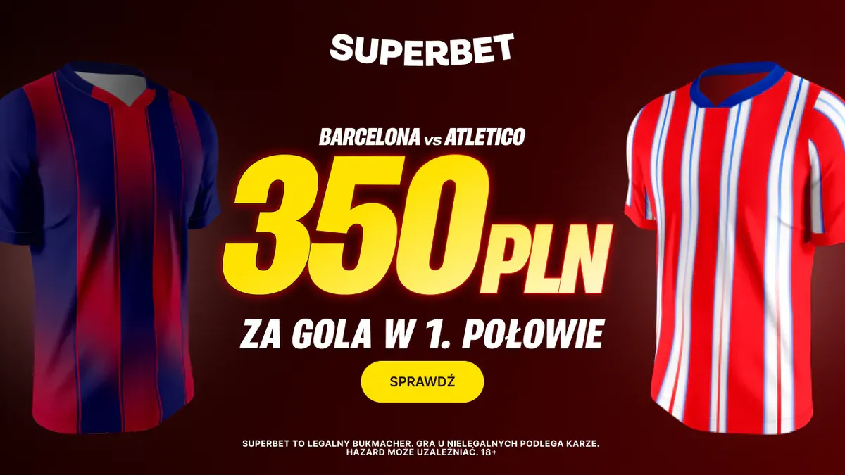 Specjalna oferta na mecz Barcelony z Atletico. 350 PLN dla kibiców!