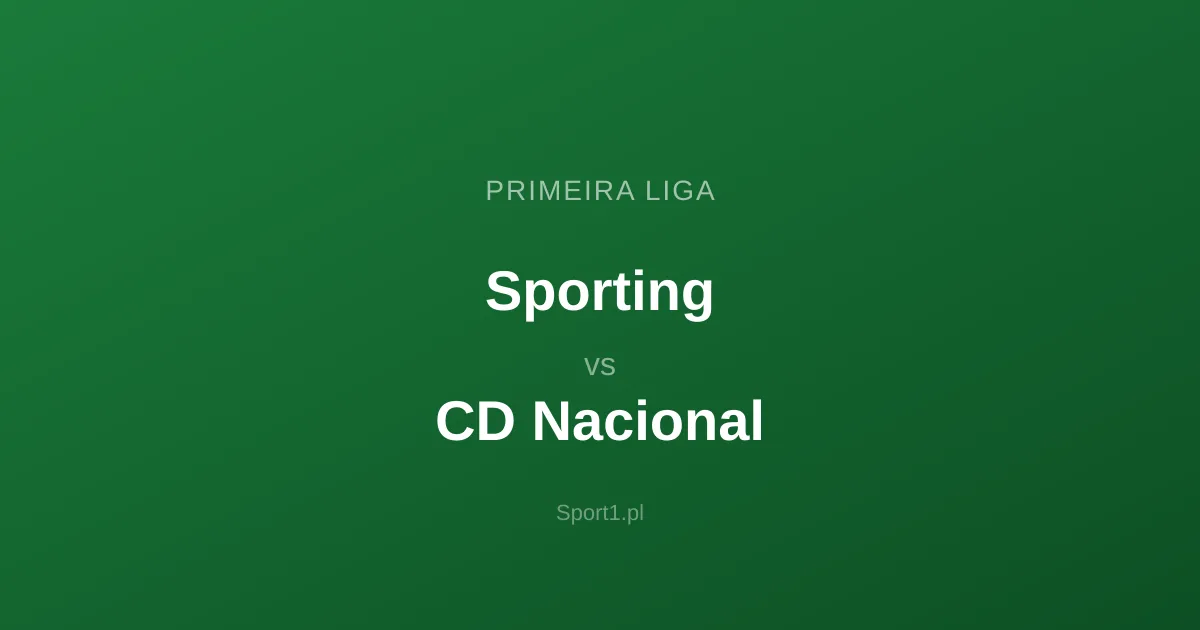 Sporting - CD Nacional: Typy bukmacherskie