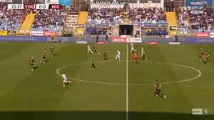 Stal Mielec - Wieczysta Kraków I liga - skrót meczu