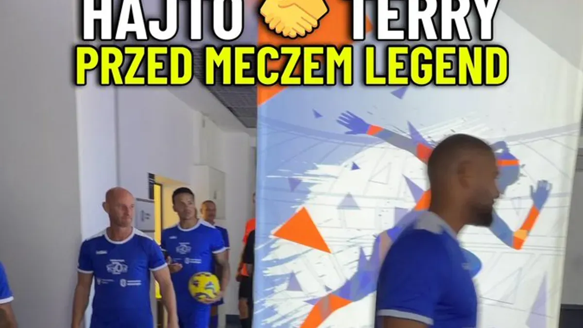 Stare znajomości odżywają na Stadionie Śląskim! Tomasz Hajto i John Terry z sympatycznym przywitaniem przed