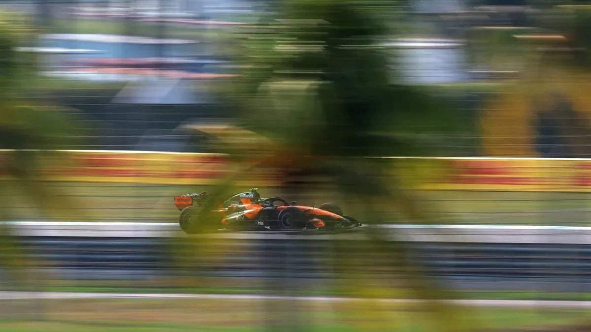 Stella wyjaśnił problem Norrisa. McLaren traci na prostych nawet 0,2 s na okrążeniu