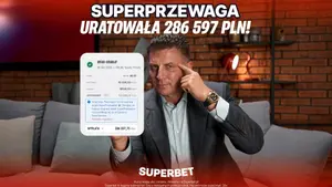 Superprzewaga uratowała ogromną wygraną! Prawie 300 tys. zł zdobyte w Superbet!