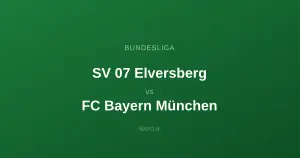 SV 07 Elversberg - Bayern Monachium: Typy bukmacherskie