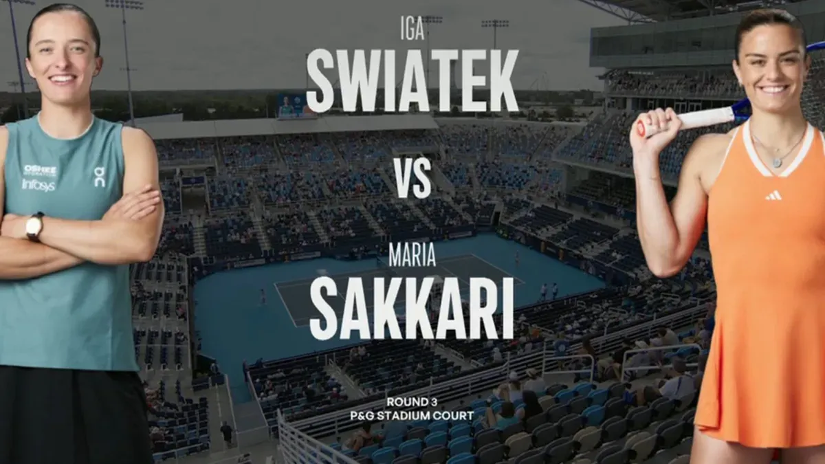 Świątek - Sakkari: Kto wygrał mecz w Cincinnati? Wynik, statystyki i skrót spotkania! [17.08.2026]