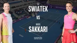 Świątek – Sakkari: Kto wygrał? Wynik, skrót meczu i statystyki! Kiedy półfinały Qatar Open? [Doha, 12.02.2026]