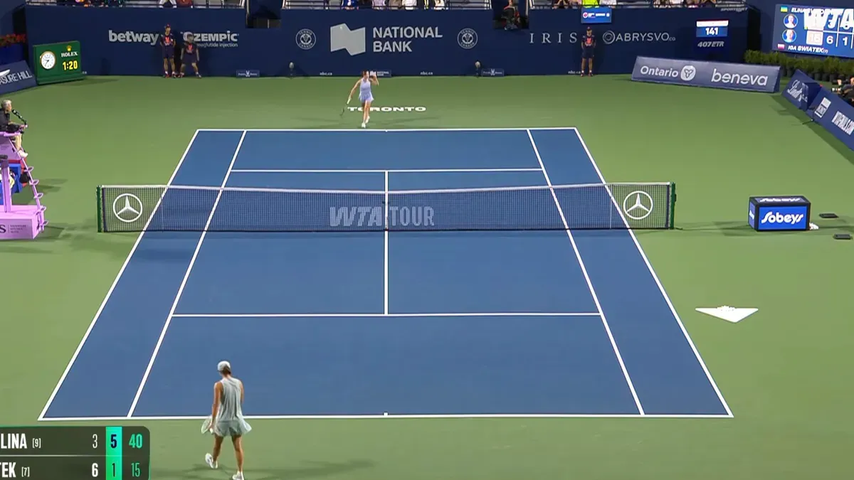 Switolina – Świątek: skrót meczu. Polka awansowała do finału WTA 1000 w Toronto