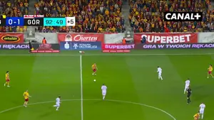 Szalona końcówka w białymstoku! Jagiellonia wyrównała w doliczonym czasie gry po bramce Afimico Pululu, ale Górnik zdąży