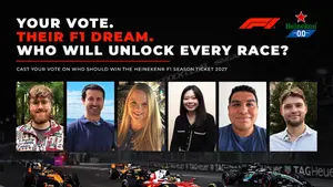 Sześciu finalistów walczy o karnet na cały sezon F1. Decyzja należy do fanów