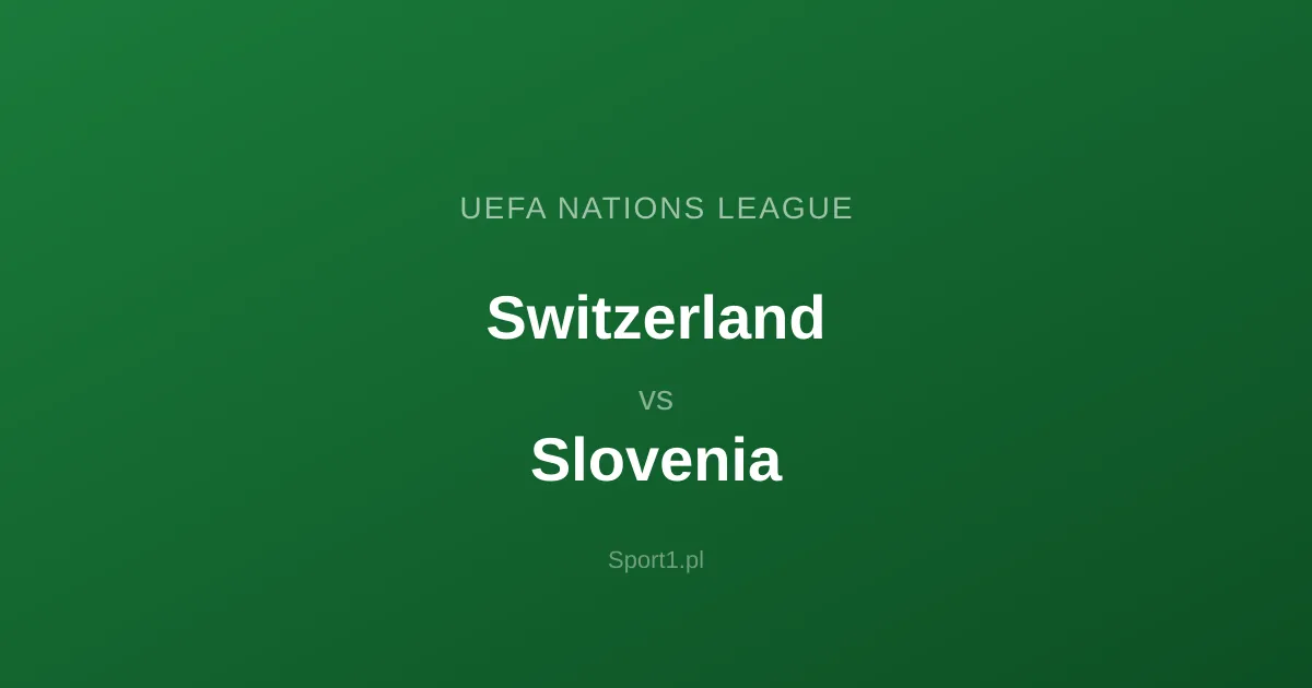 Szwajcaria - Słowenia: Typy bukmacherskie