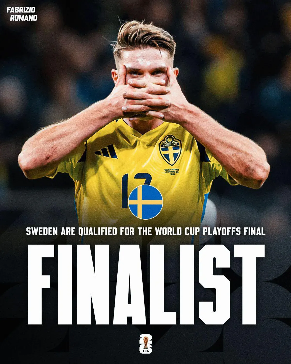 Szwecja gra dalej o mundial. Skandynawowie meldują się w finale baraży