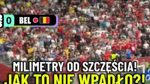 Tak blisko. a jednak pudło! Belgów opuściło szczęście w tej akcji. Transmisja meczu