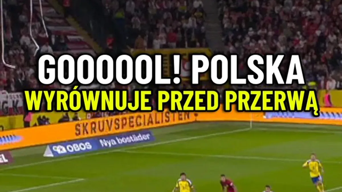 Tak jest. Zaczęło się fatalnie, ale końcowe minuty pierwszej połowy należały już tylko do reprezentacji