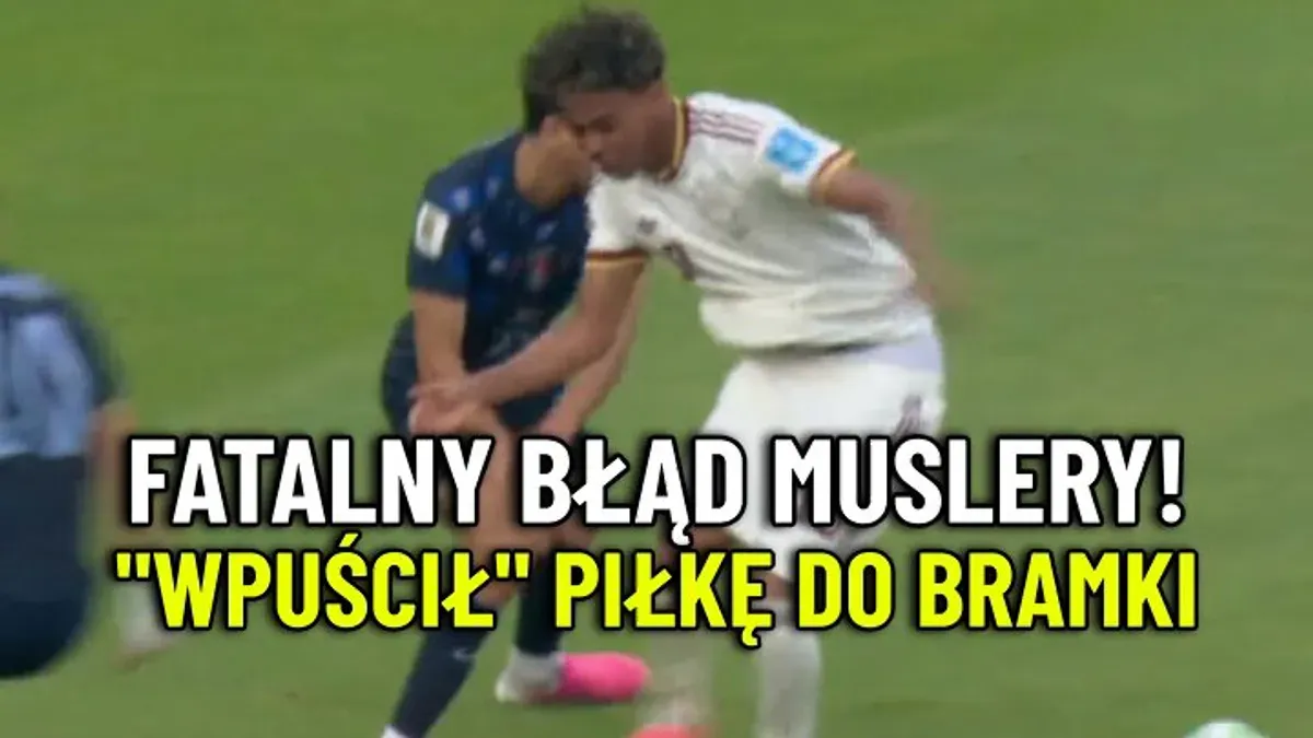 Takiego błędu Fernando Muslery mało kto się spodziewał. Alex Baena uderzył z pola karnego, a doświadczony bramkarz Urugw