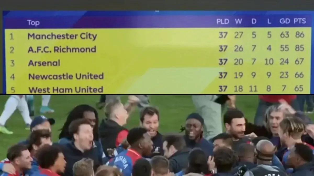 Ted Lasso mistrzem Premier League!