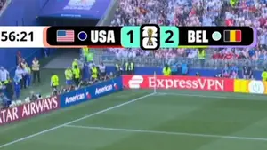 Ten błąd bramkarza może kosztować USA odpadnięcie z turnieju! Belgowie prowadzą już 3:1. Oglądaj