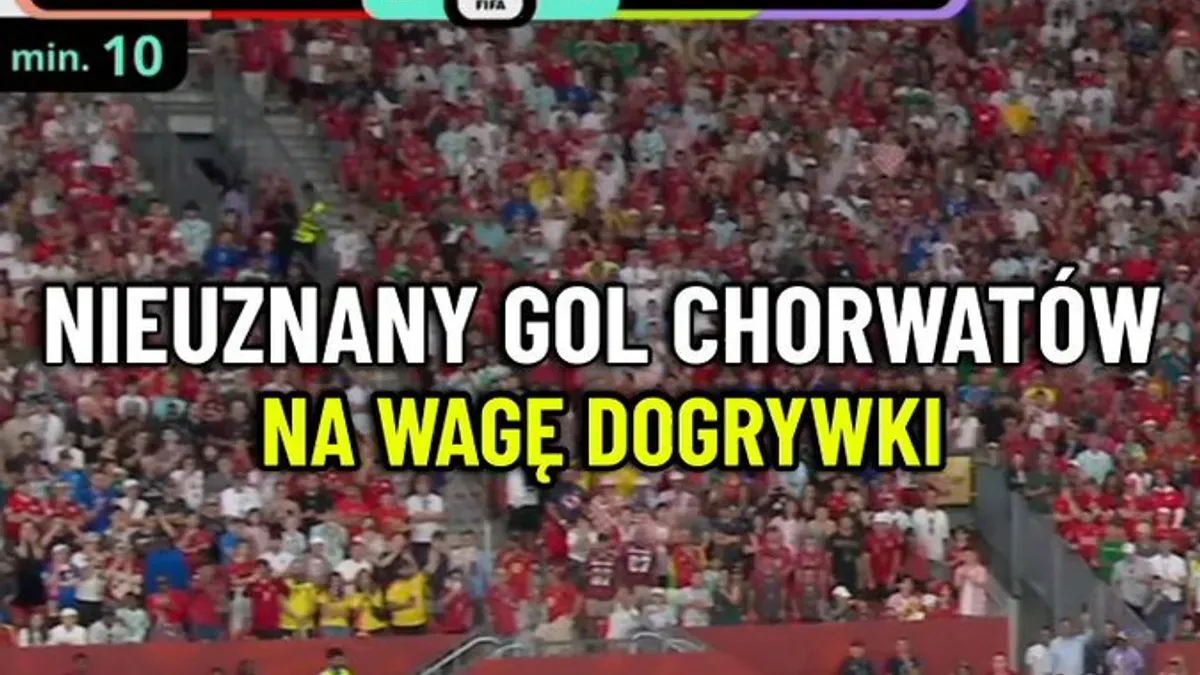 To mógł być gol na wagę dogrywki! Sędziowie uznali jednak. spalonego