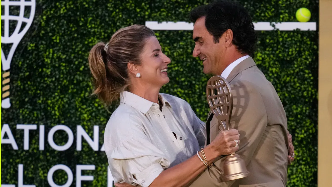 „To moja Galeria Sław”. Roger Federer zalał się łzami po słowach żony