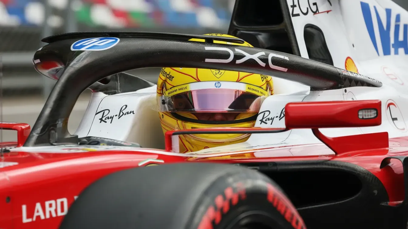 „To nie była najlepsza wersja mnie”. Lewis Hamilton przeprasza Ferrari po wybuchu w Holandii