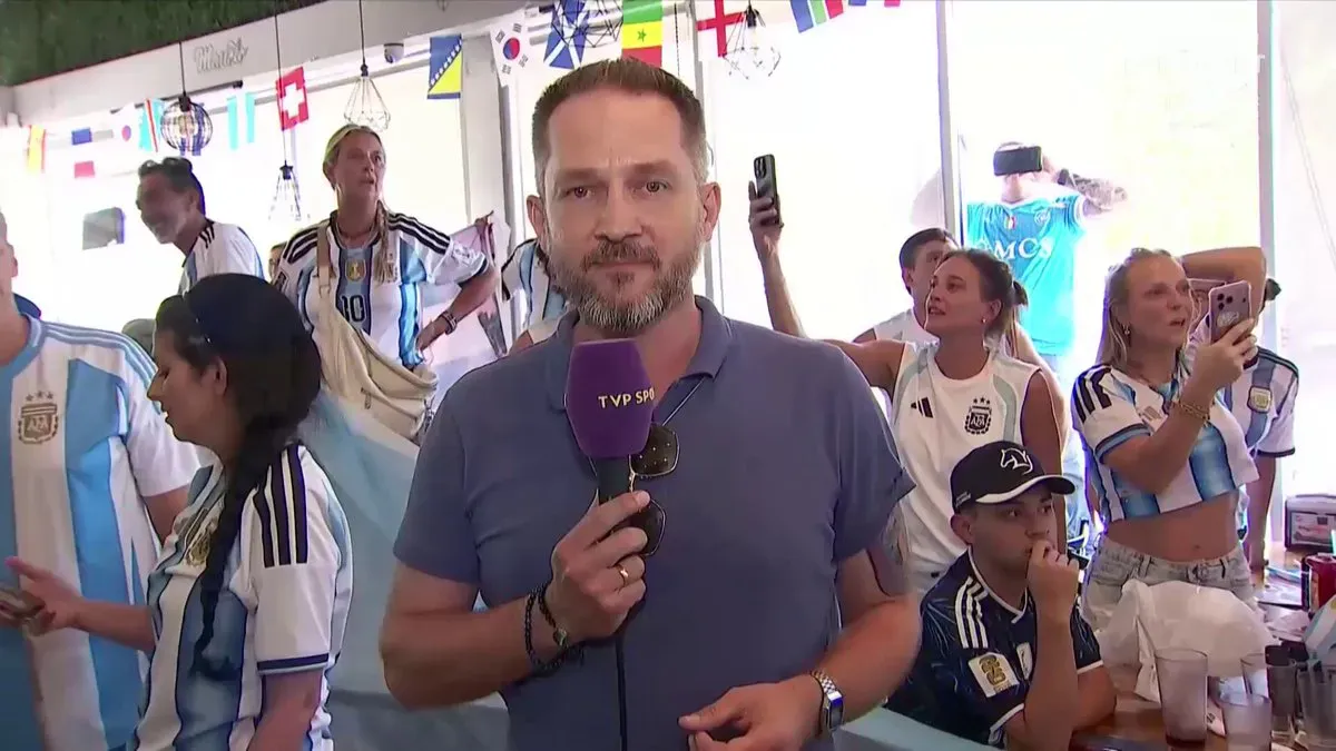To trzeba zobaczyć! Argentyńscy kibice w restauracji Manolo w Miami przeżyli prawdziwy rollercoaster emocji podczas mecz